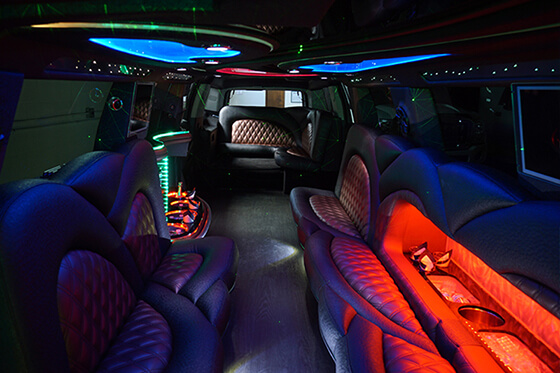 spacious limousine
